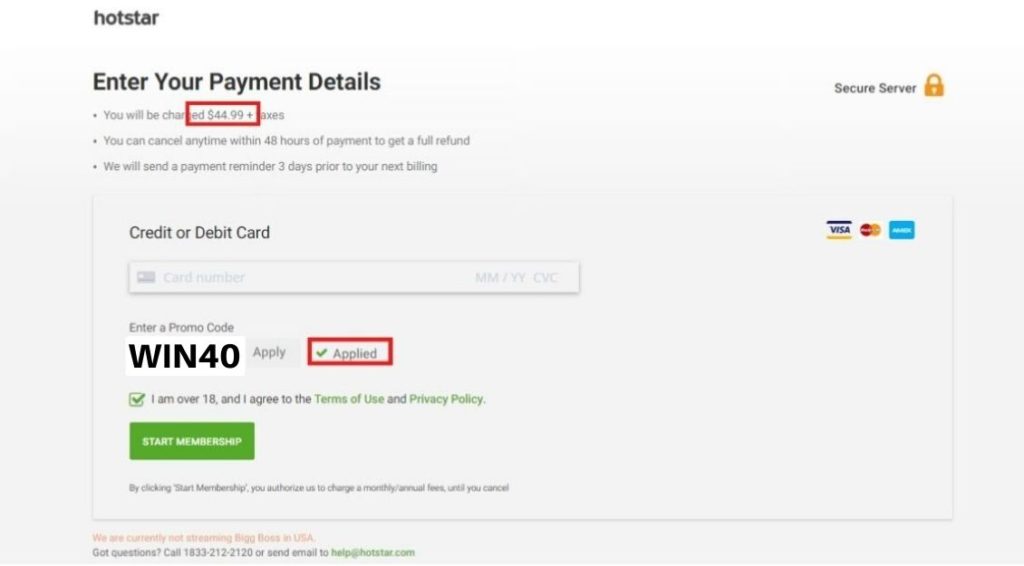 Hotstar Promo Code