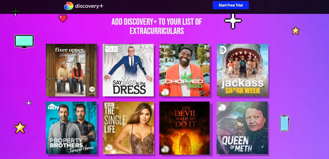 Discovery Plus Features