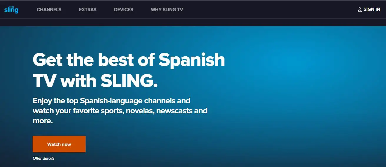 Sling TV Latino A List of Complete Packages
