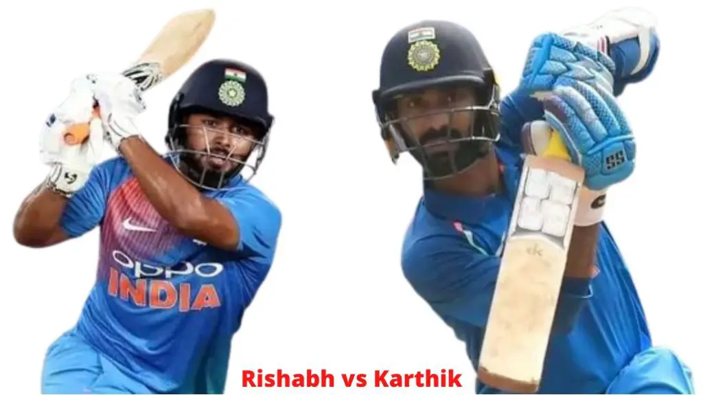 Rishabh Pant vs Dinesh Karthik