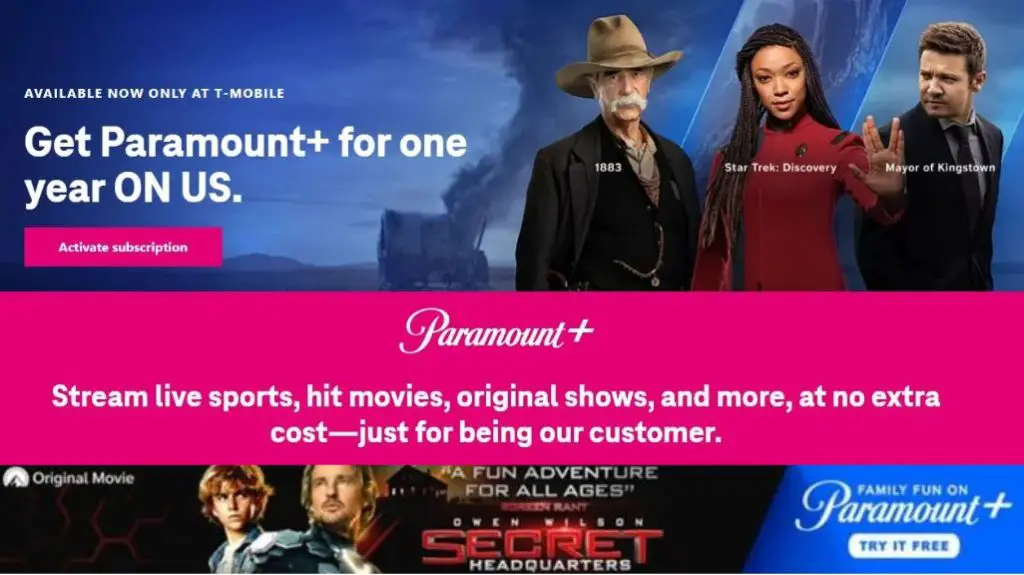 Paramount plus Plan