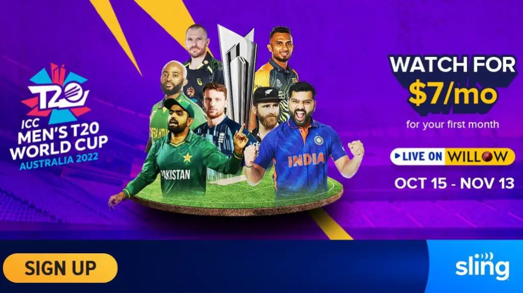 Watch T20 World Cup Highlights On SlingTV