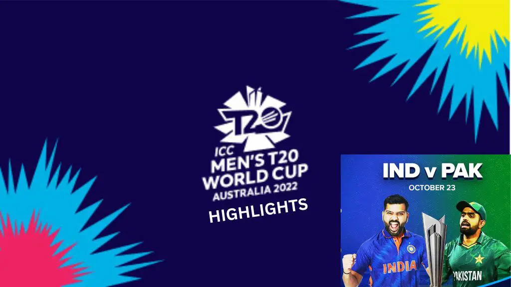 Watch India vs Pakistan Highlights