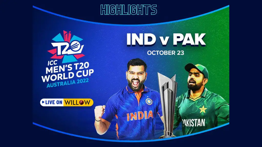 Watch India vs Pakistan Highlights everywhere