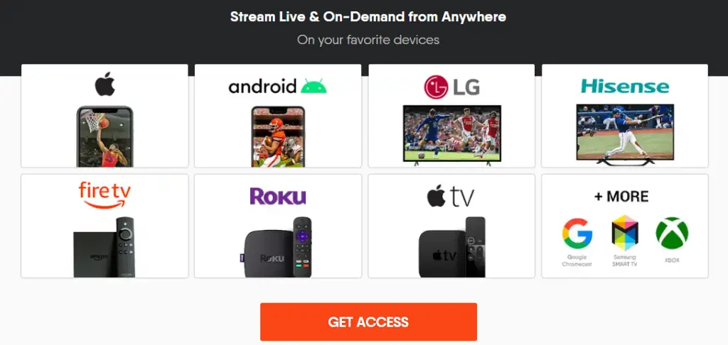 Supported Devices for FuboTV Canada