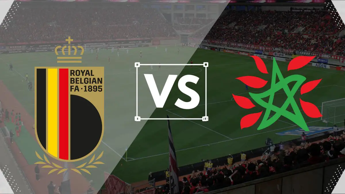 Watch Belgium vs Morocco Live
