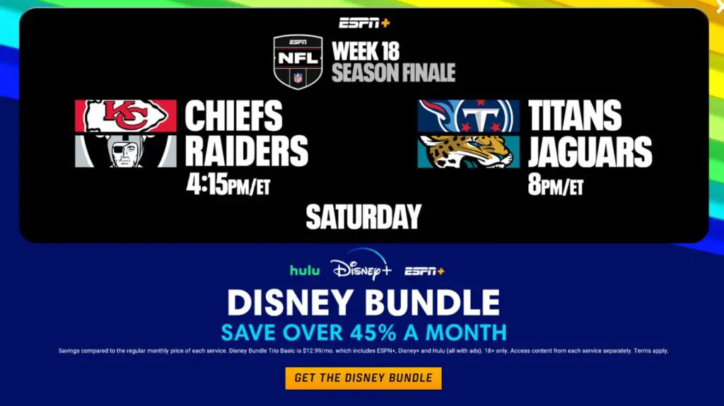 Watch India vs New Zealand on Disney bundle