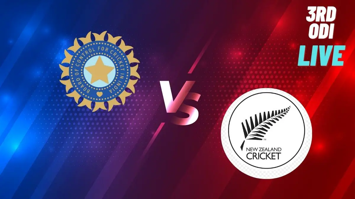 Watch Live Ind vs NZ 3rd ODI