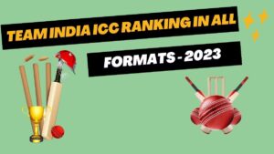 Team India ICC Ranking