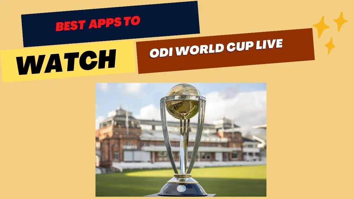 Watch ODI World Cup Live