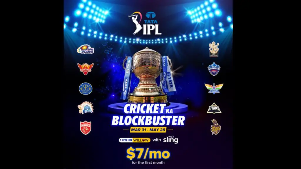 Watch IPL on Sling TV