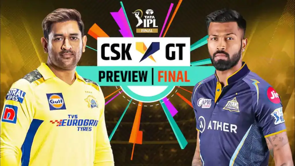 IPL Final 2023: CSK vs GT live today 