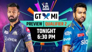 Watch GT vs MI Live