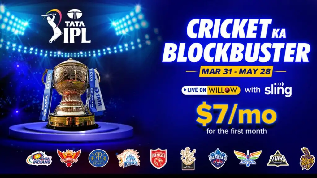Subscribe Sling to Watch IPL 