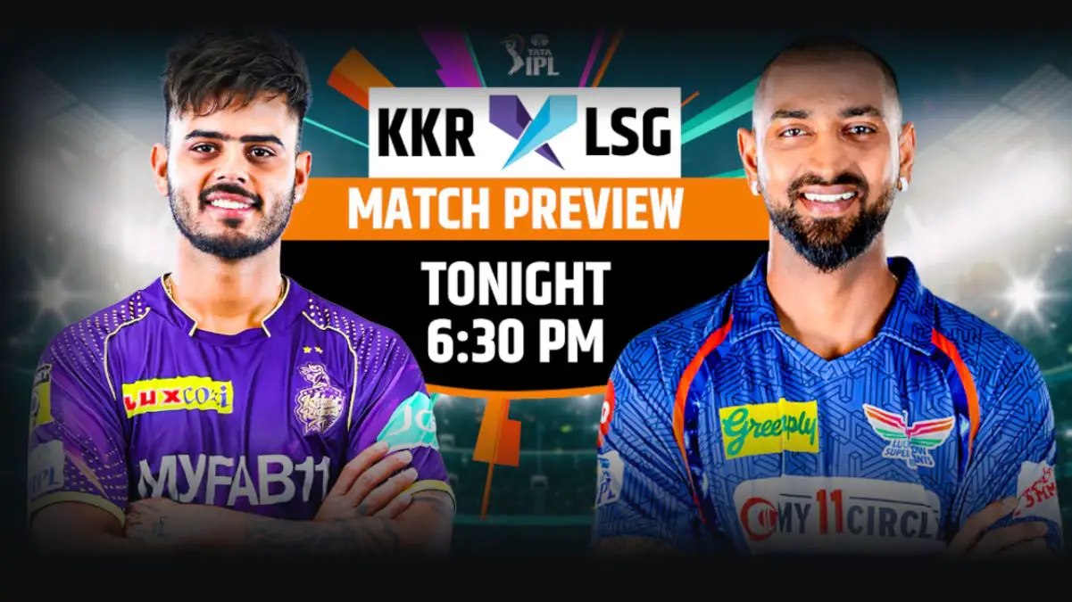 Watch KKR vs LSG Live