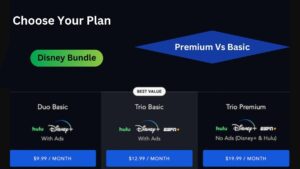 Disney Bundle Trio Premium Vs Basic Plan