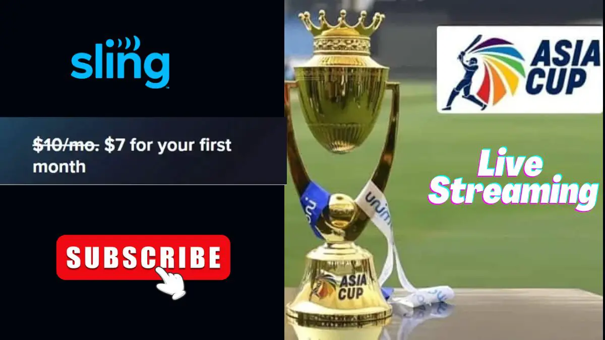 Watch Asia Cup Cricket live on Sling
