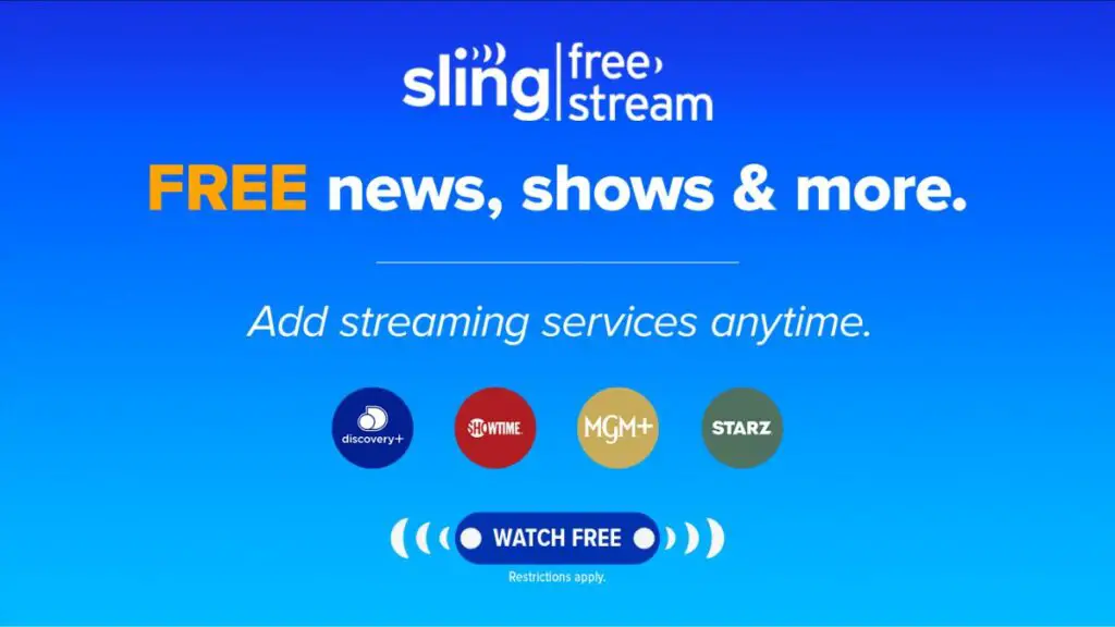 Sling free Subscription