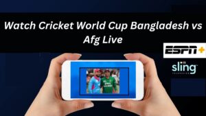 Watch Cricket World Cup Bangladesh vs Afg