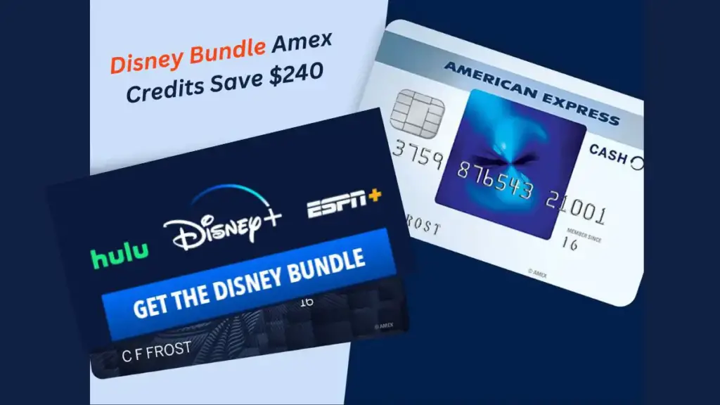 Disney bundle Amex Offer