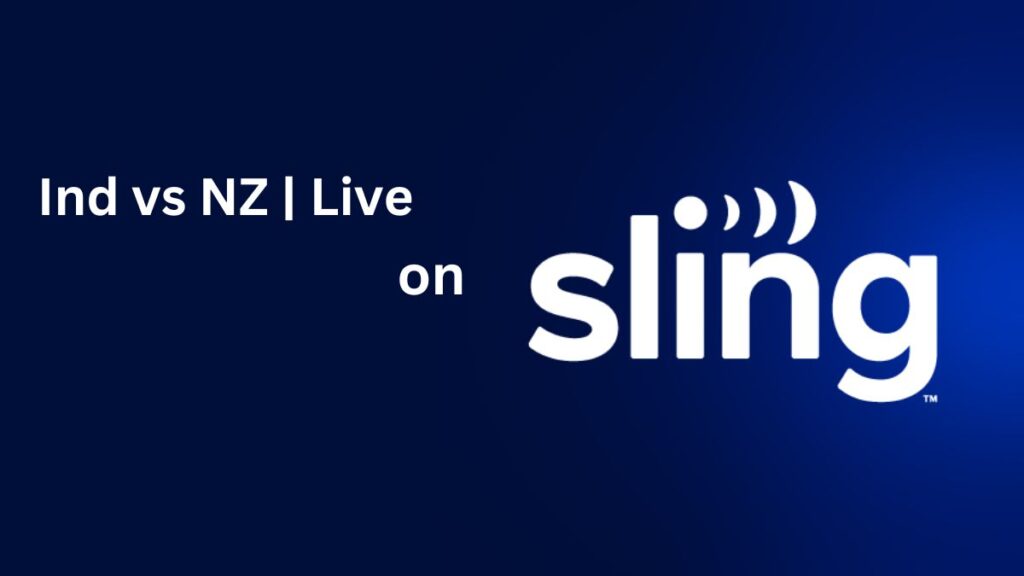 Ind vs NZ Live on Sling